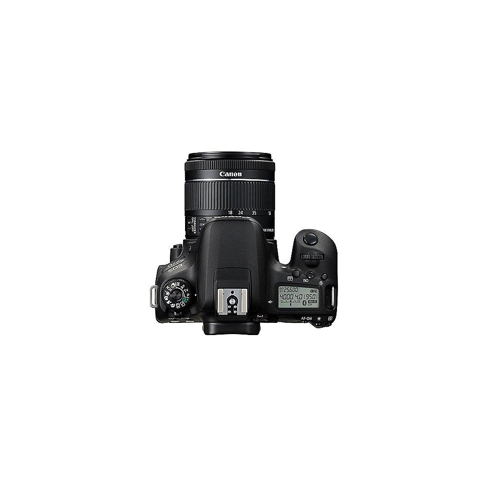 Canon EOS 77D Doppel-Zoom-Kit 18-55mm IS STM   75-300mm F/4.0-5.6 III USM
