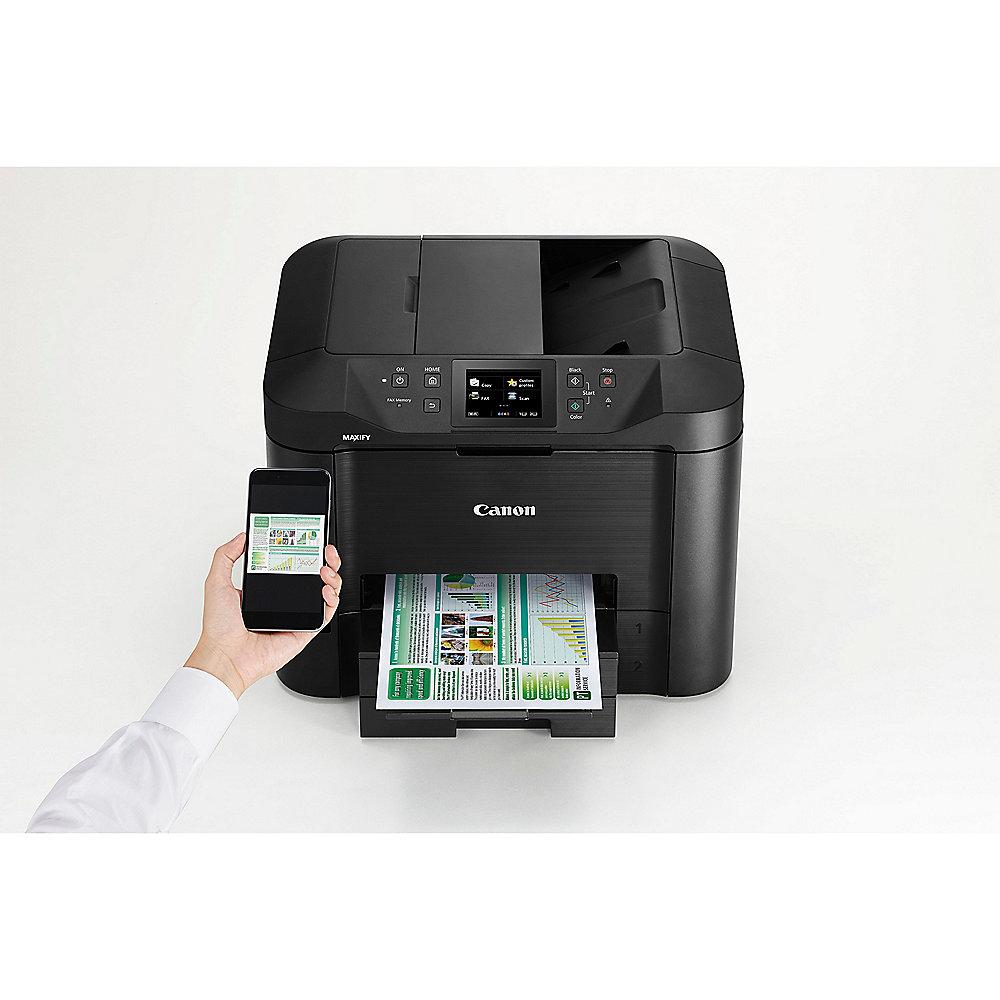 Canon MAXIFY MB5450 Drucker Scanner Kopierer Fax LAN WLAN   3 Jahre Garantie*