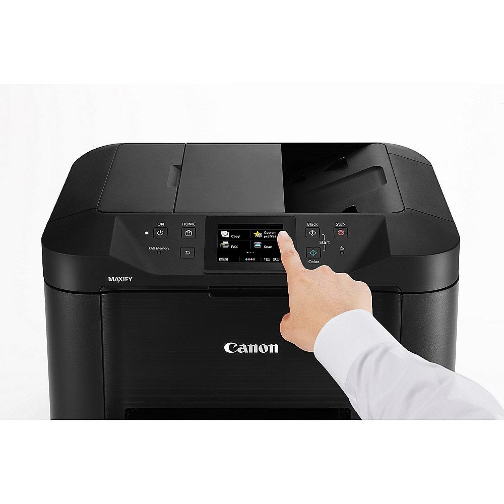 Canon MAXIFY MB5450 Drucker Scanner Kopierer Fax LAN WLAN   3 Jahre Garantie*