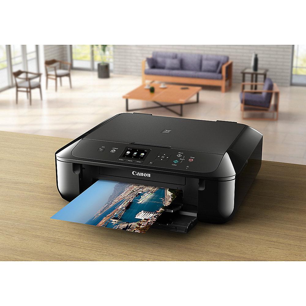 Canon PIXMA MG5750 schwarz Multifunktionsdrucker Scanner Kopierer WLAN