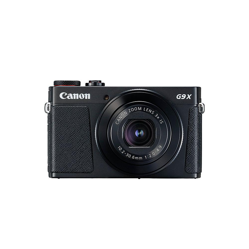 Canon PowerShot G9 X Mark II Digitalkamera schwarz   SanDisk Ultra 16 GB SDHC, Canon, PowerShot, G9, X, Mark, II, Digitalkamera, schwarz, , SanDisk, Ultra, 16, GB, SDHC