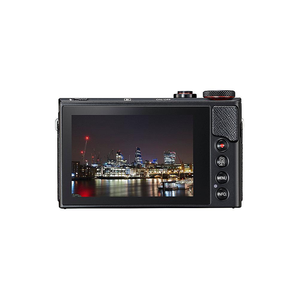 Canon PowerShot G9 X Mark II Digitalkamera schwarz   SanDisk Ultra 16 GB SDHC