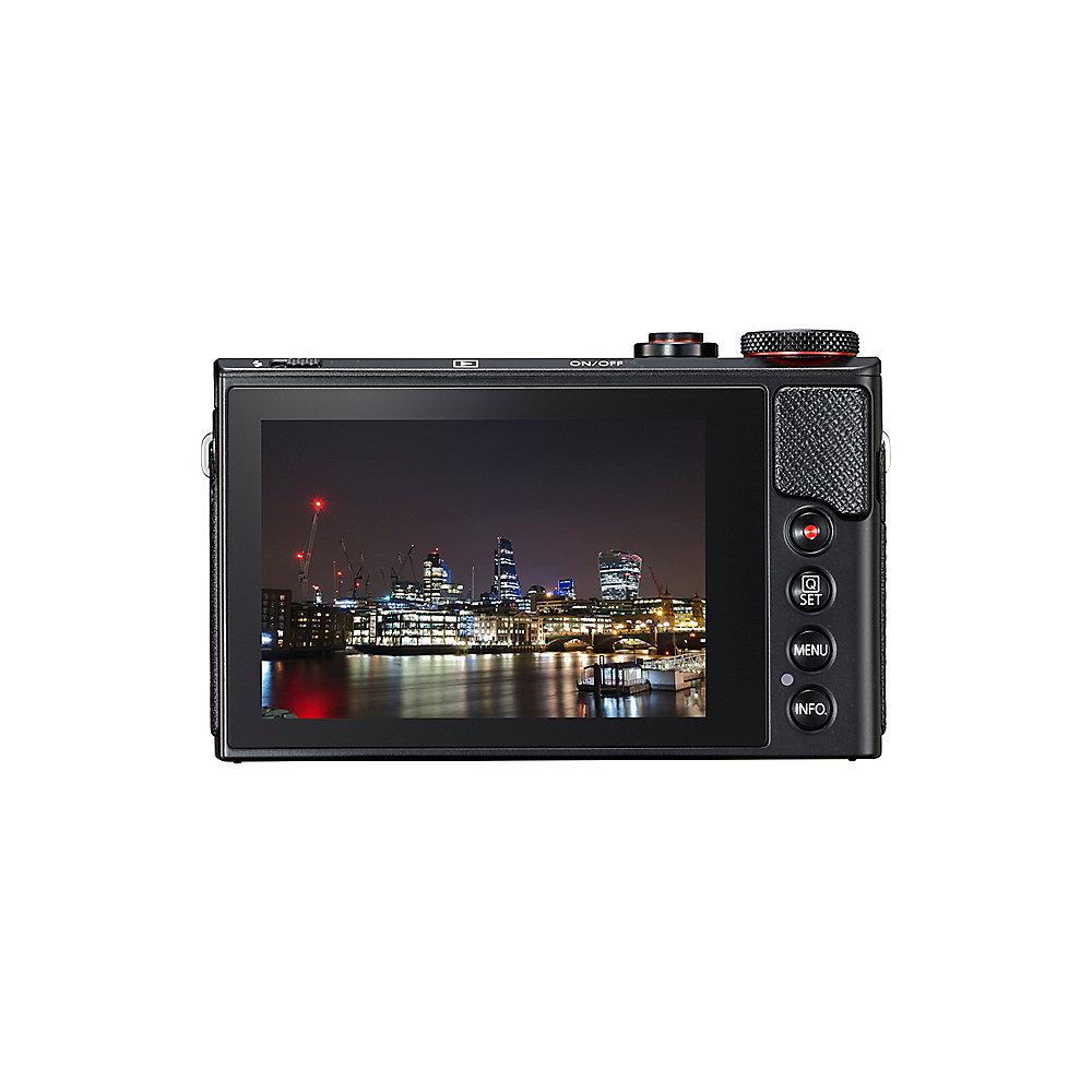 Canon PowerShot G9 X Mark II Digitalkamera schwarz   SanDisk Ultra 16 GB SDHC