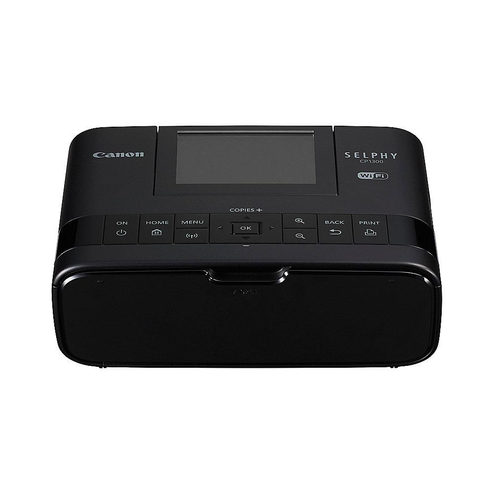 Canon SELPHY CP1300 Schwarz Fotodrucker WLAN, Canon, SELPHY, CP1300, Schwarz, Fotodrucker, WLAN