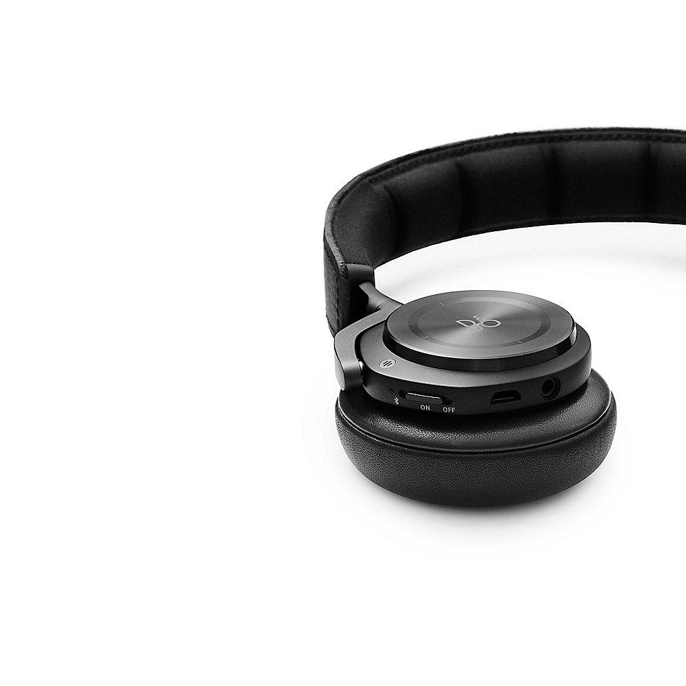 CB: B&O PLAY BeoPlay H8 On-Ear Bluetooth-Kopfhörer -Noise-Cancellation schwarz, CB:, B&O, PLAY, BeoPlay, H8, On-Ear, Bluetooth-Kopfhörer, -Noise-Cancellation, schwarz