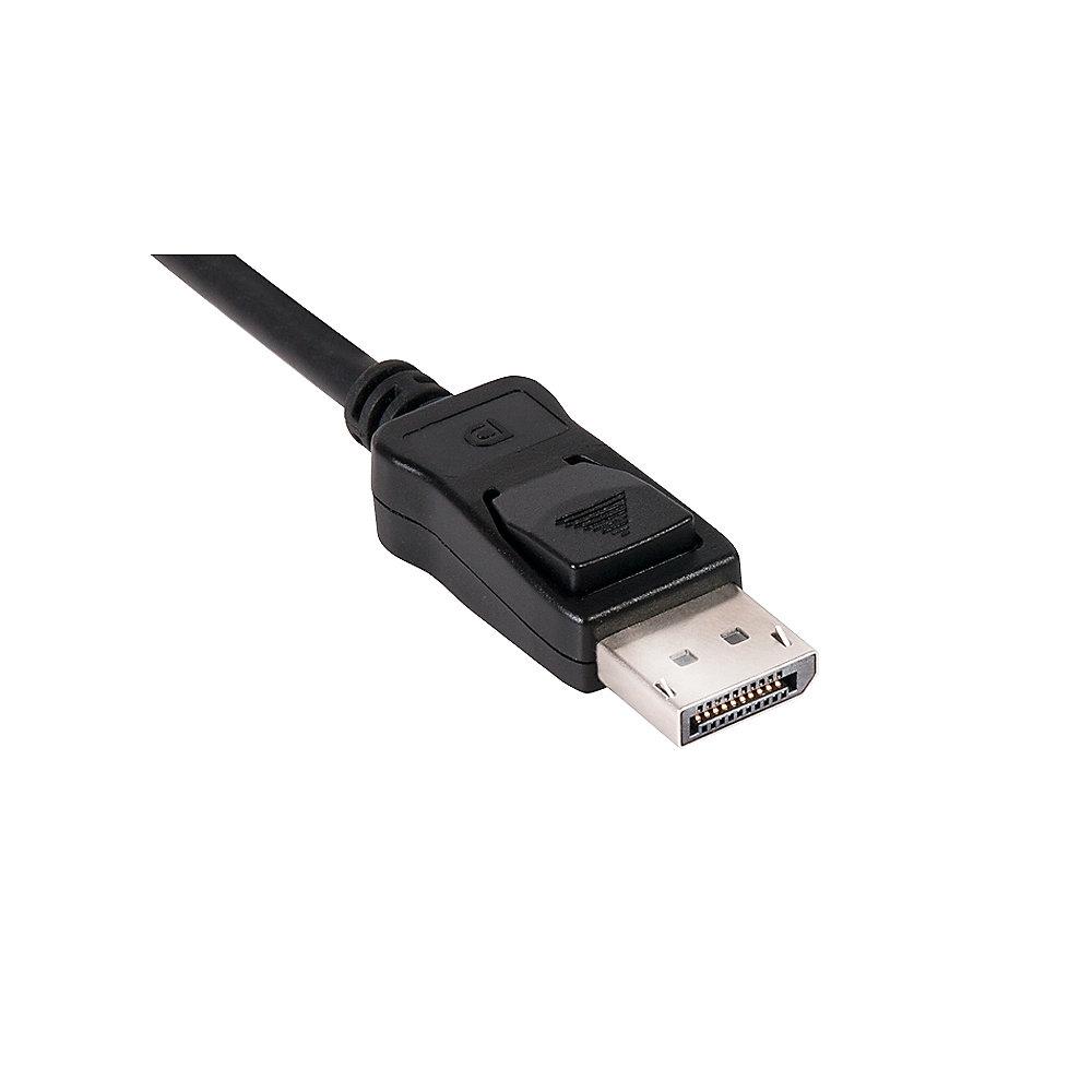 Club 3D DisplayPort Kabel 3m 4K 60Hz HBR2 UHD St./St. schwarz CAC-1064, Club, 3D, DisplayPort, Kabel, 3m, 4K, 60Hz, HBR2, UHD, St./St., schwarz, CAC-1064