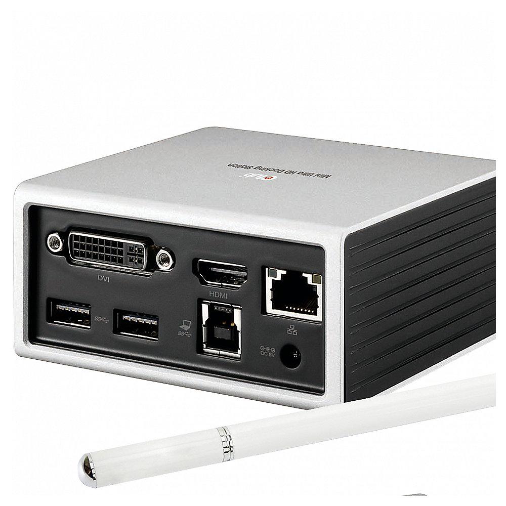 Club 3D USB 3.0 4K UHD Mini Docking Station CSV-3104D, Club, 3D, USB, 3.0, 4K, UHD, Mini, Docking, Station, CSV-3104D