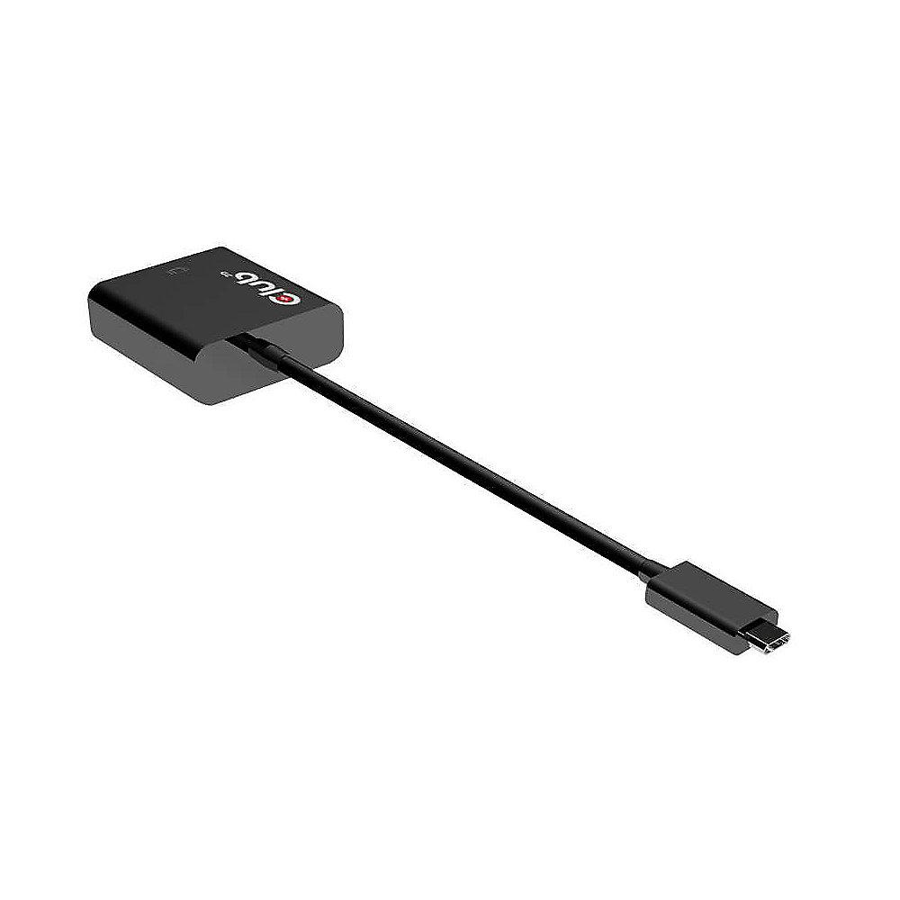 Club 3D USB 3.1 Adapter Typ-C zu HDMI 2.0 UHD 4K 60Hz aktiv schwarz CAC-2504, Club, 3D, USB, 3.1, Adapter, Typ-C, HDMI, 2.0, UHD, 4K, 60Hz, aktiv, schwarz, CAC-2504