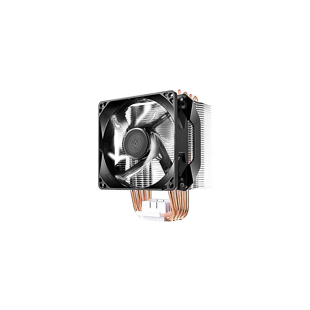 Cooler Master Hyper H411R White LED CPU-Kühler für AMD und Intel Prozessoren