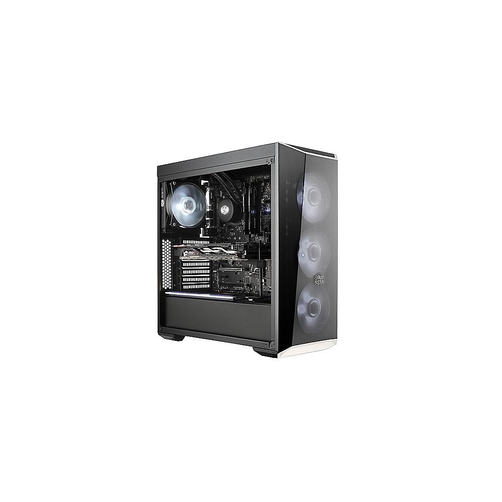 Cooler Master MasterBox 5 Lite Midi Tower ATX Gehäuse USB3.0 Schwarz, Cooler, Master, MasterBox, 5, Lite, Midi, Tower, ATX, Gehäuse, USB3.0, Schwarz