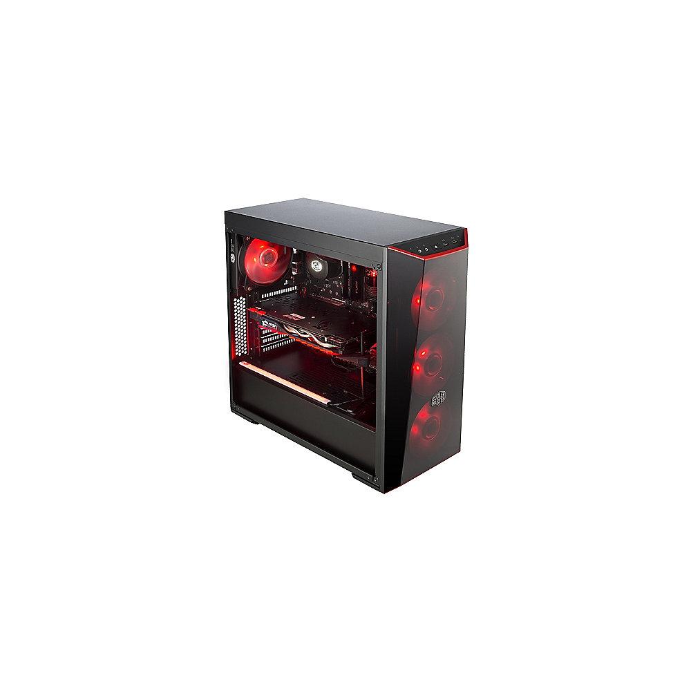 Cooler Master MasterBox 5 Lite Midi Tower ATX Gehäuse USB3.0 Schwarz, Cooler, Master, MasterBox, 5, Lite, Midi, Tower, ATX, Gehäuse, USB3.0, Schwarz