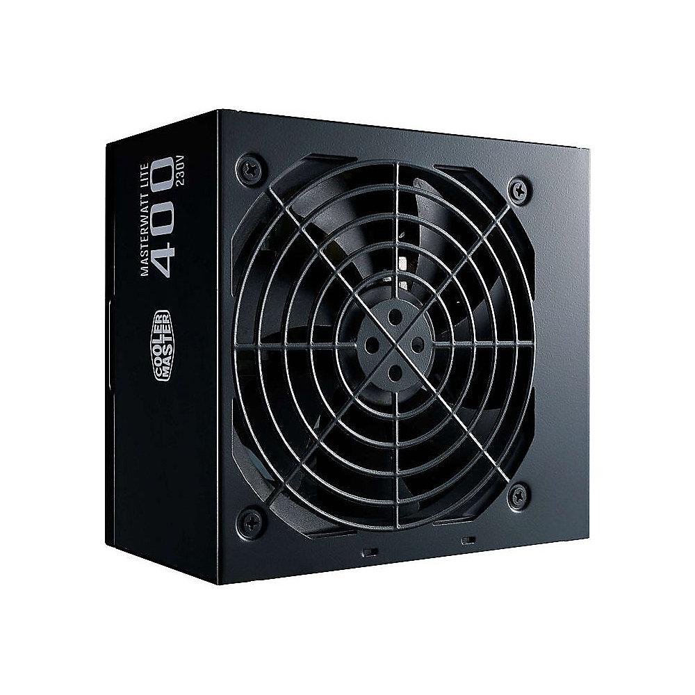 Cooler Master MasterWatt Lite v2 400 Watt Netzteil 80  White 120mm Lüfter