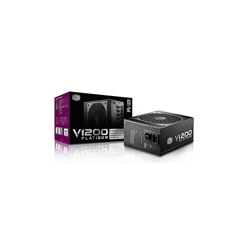 Cooler Master V-Series V1200 1200W Netzteil modular 135mm Lüfter, Cooler, Master, V-Series, V1200, 1200W, Netzteil, modular, 135mm, Lüfter