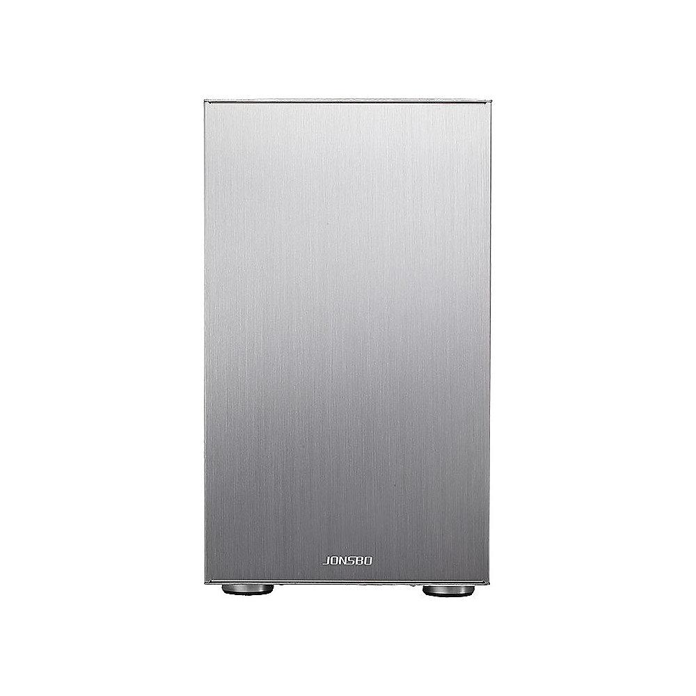 Cooltek Jonsbo C3 Mini Tower Gehäuse ITX/mATX USB3.0 silber