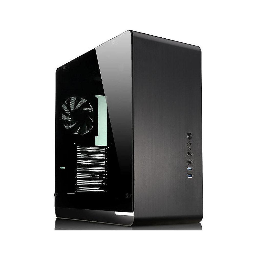 Cooltek Jonsbo UMX4 Black Window RGB Midi Tower mATX Gaming Gehäuse