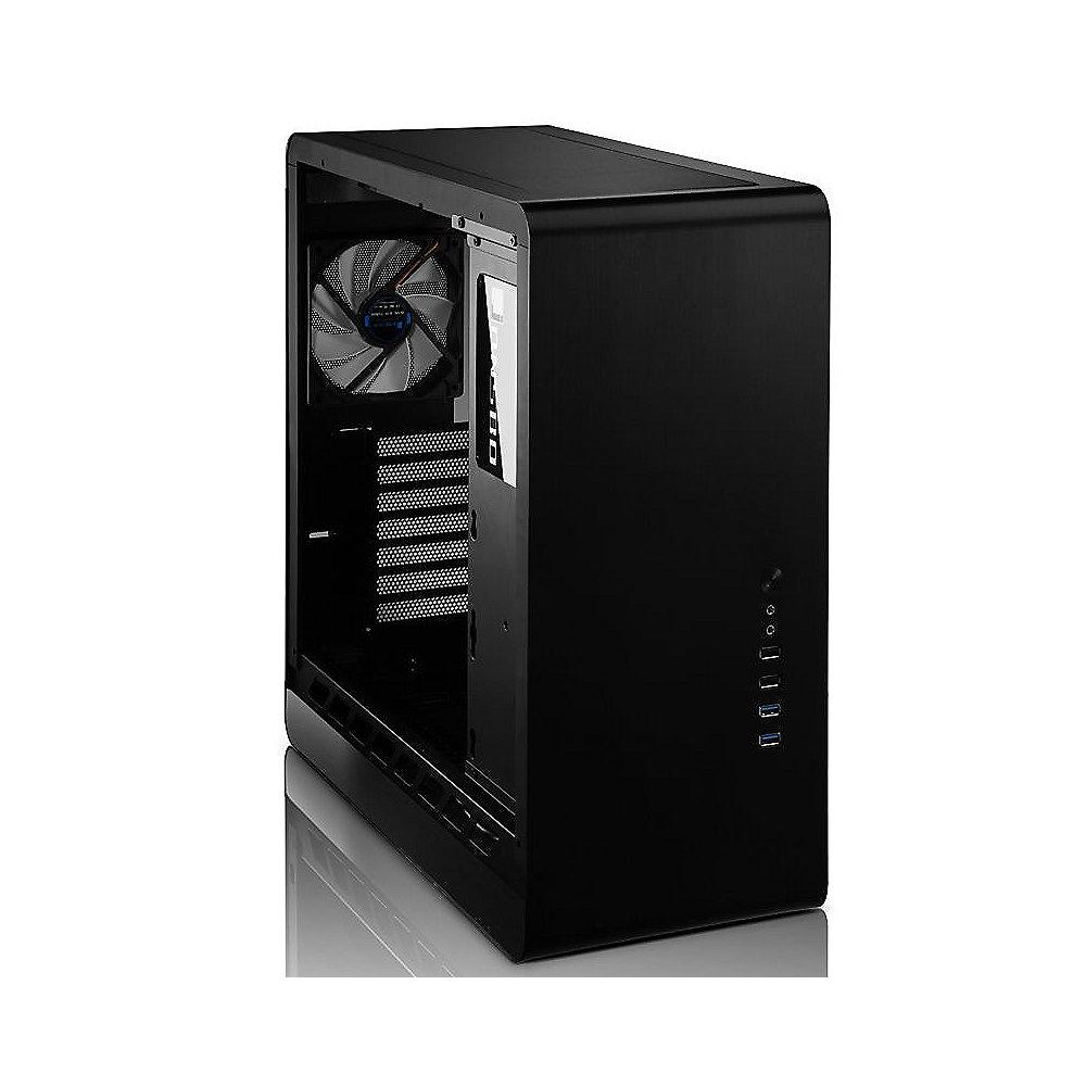 Cooltek Jonsbo UMX4 Black Window RGB Midi Tower mATX Gaming Gehäuse