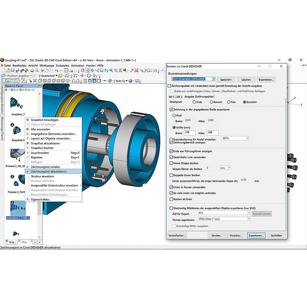 CORELDRAW Technical Suite 2018 1 User 251  Enterprise Lizenz ML 1J MTN
