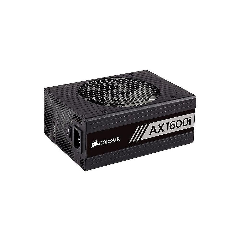 Corsair AX1600i ATX 2.4 aktiv PFC Netzteil 80  Titanium 140mm Lüfter