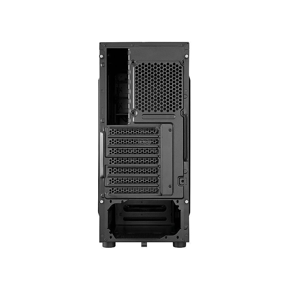 Corsair Carbide SPEC-01 Mid Tower Gaming Gehäuse mit roter LED schwarz (ohne NT)