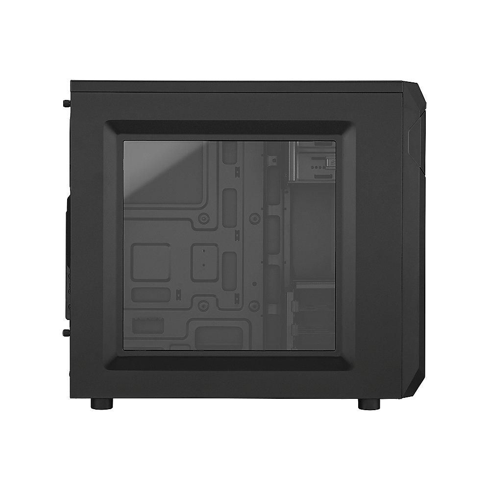 Corsair Carbide SPEC-01 Mid Tower Gaming Gehäuse mit roter LED schwarz (ohne NT)