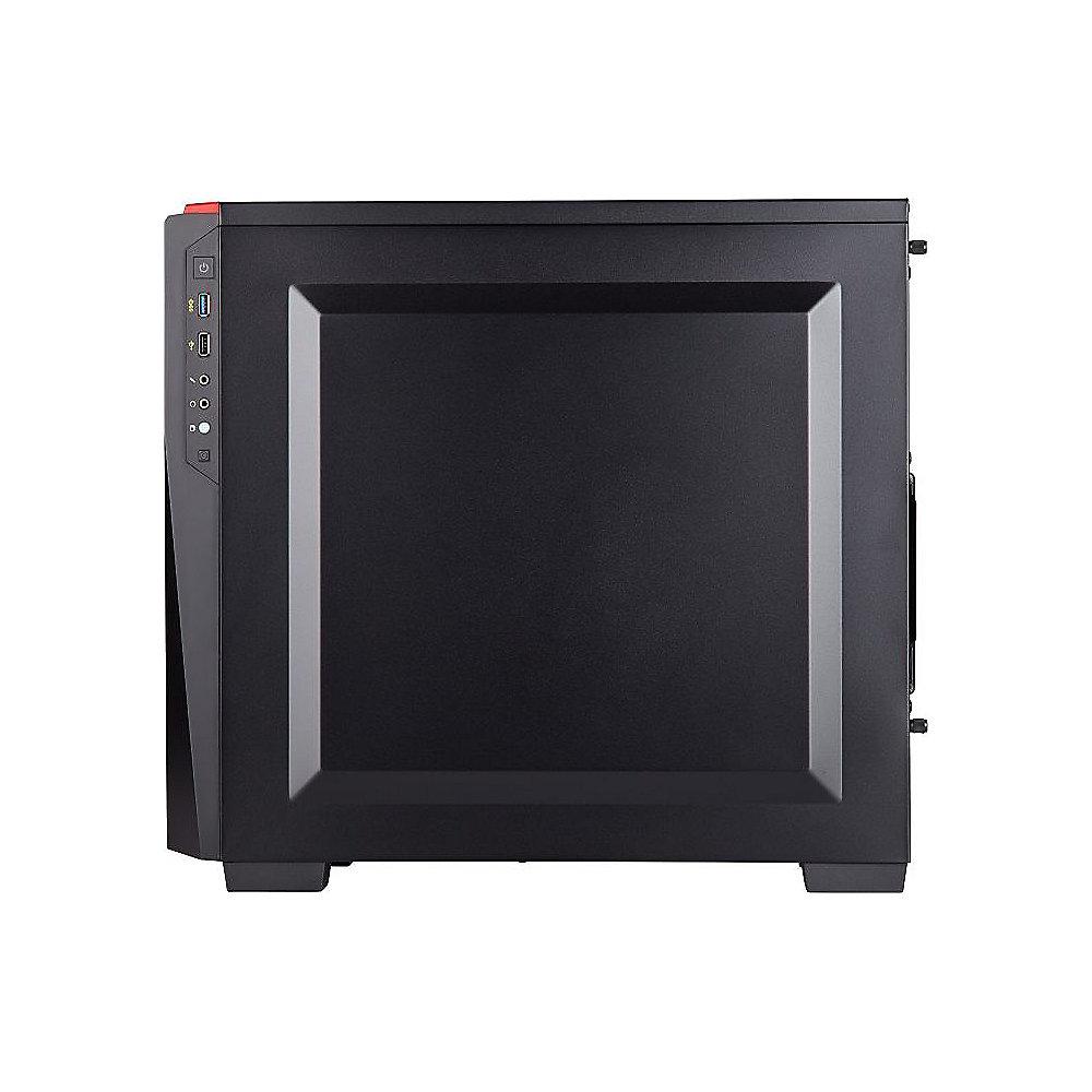 Corsair Carbide SPEC-04 LED Schwarz/Rot Midi Tower Gaming Gehäuse m. Fenster