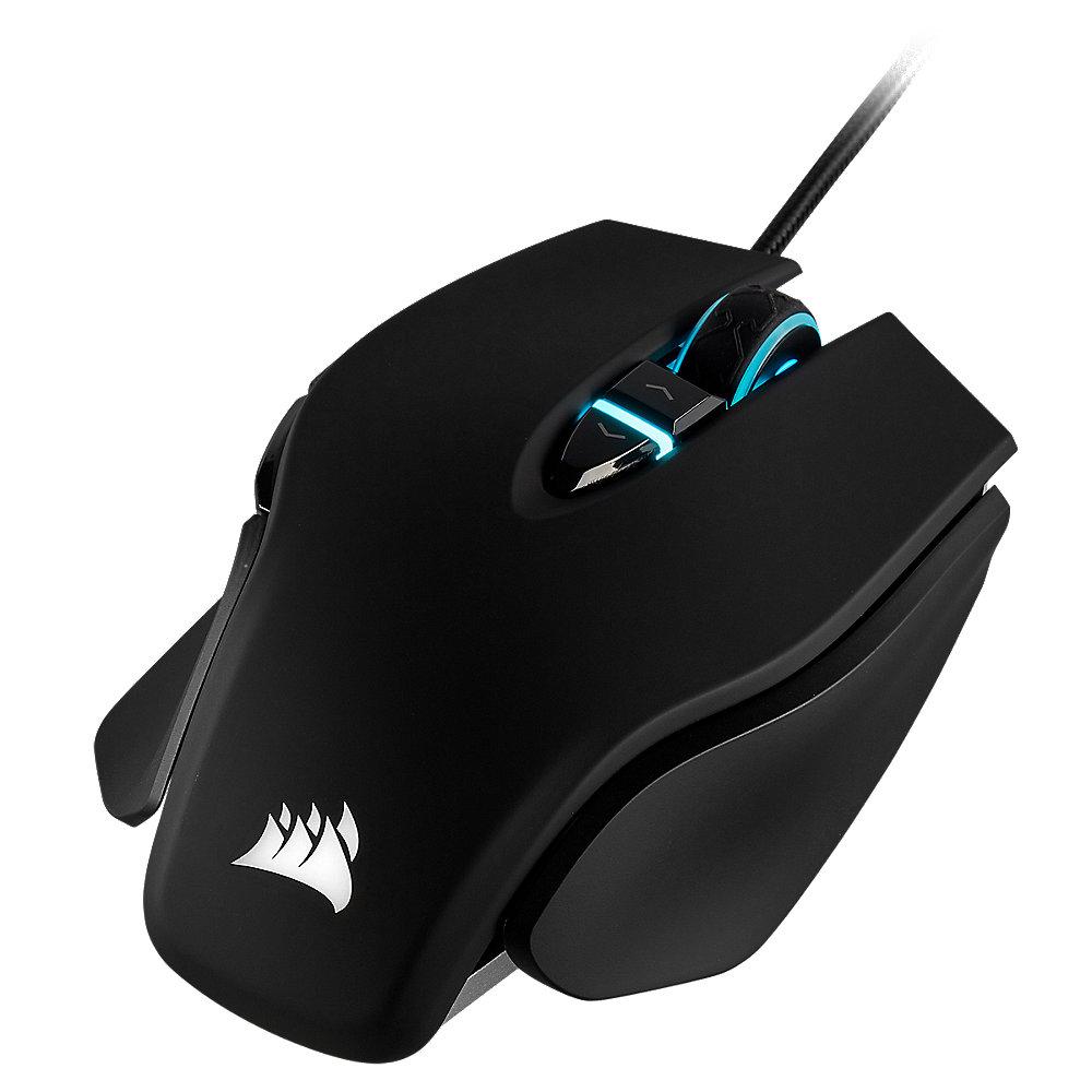 Corsair Gaming M65 ELITE RGB optische Gaming Maus 18.000 dpi schwarz