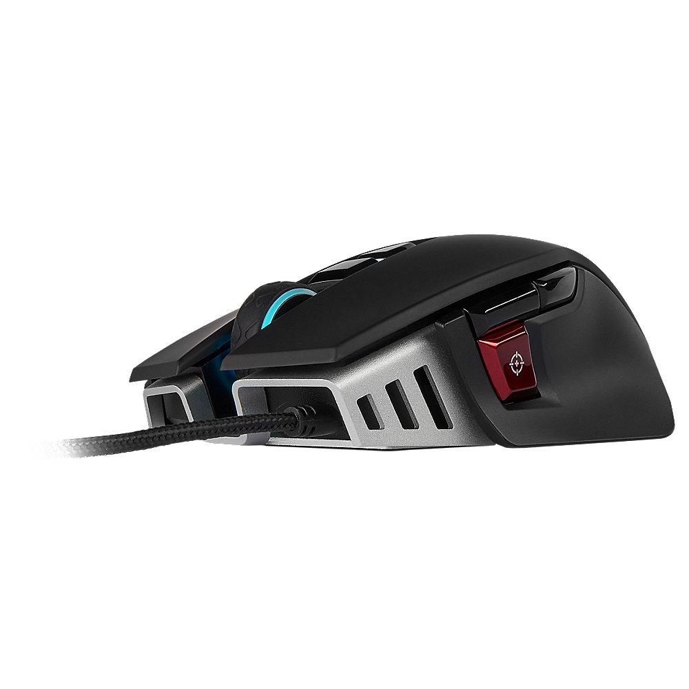 Corsair Gaming M65 ELITE RGB optische Gaming Maus 18.000 dpi schwarz