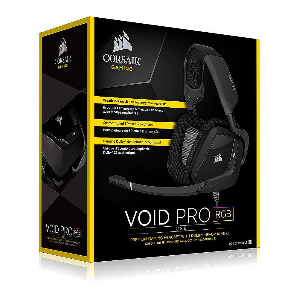 Corsair Gaming VOID PRO USB Dolby 7.1 Gaming Headset schwarz