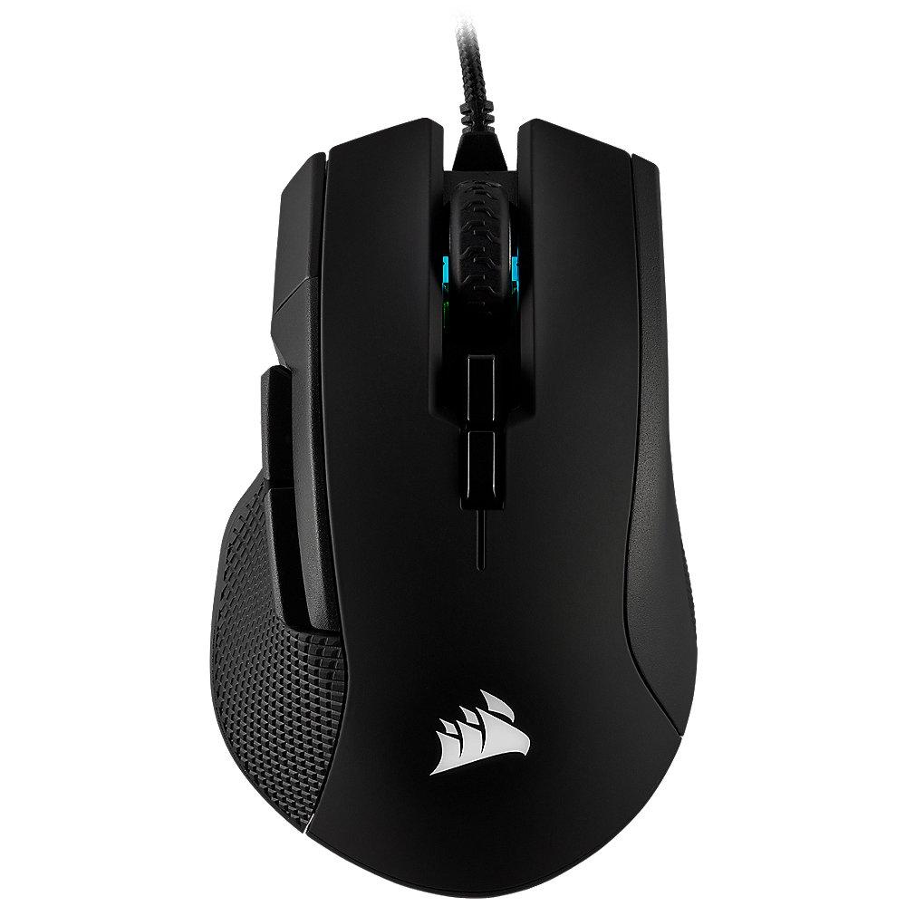 Corsair Ironclaw RGB optische Gaming Maus 18.000 dpi schwarz CH-9307011-EU