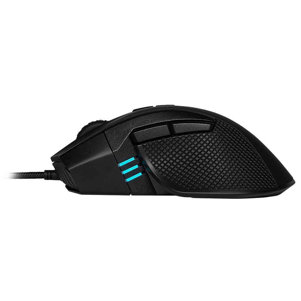 Corsair Ironclaw RGB optische Gaming Maus 18.000 dpi schwarz CH-9307011-EU