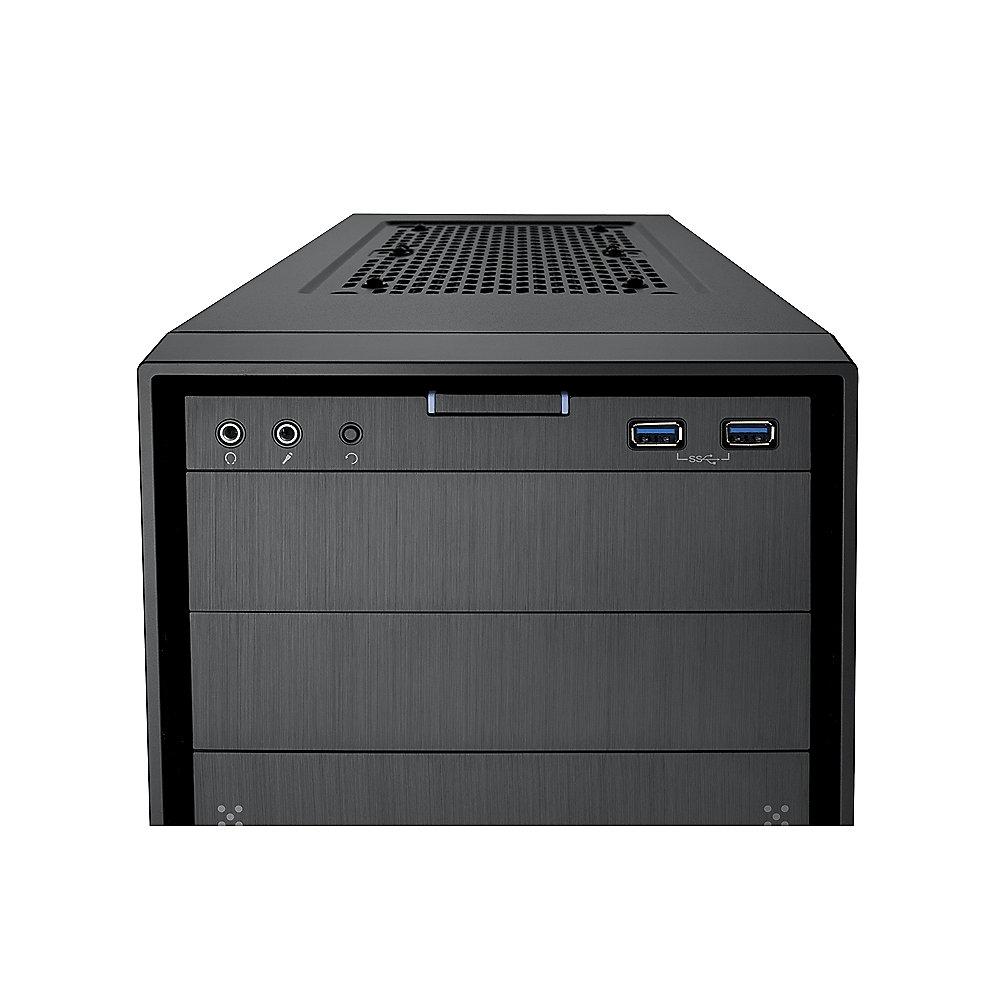 Corsair Obsidian 350D Midi Tower Gehäuse ATX mit Seitenfenster  (ohne Netzteil)