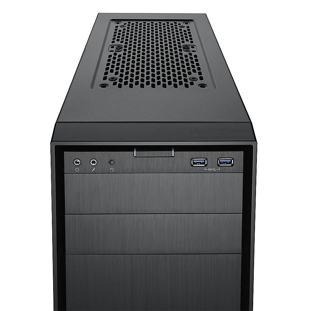 Corsair Obsidian 350D Midi Tower Gehäuse ATX mit Seitenfenster  (ohne Netzteil)
