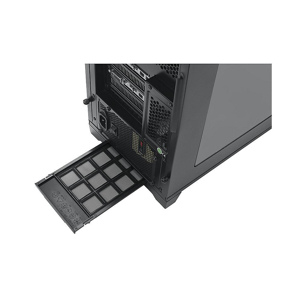 Corsair Obsidian 350D Midi Tower Gehäuse ATX mit Seitenfenster  (ohne Netzteil)