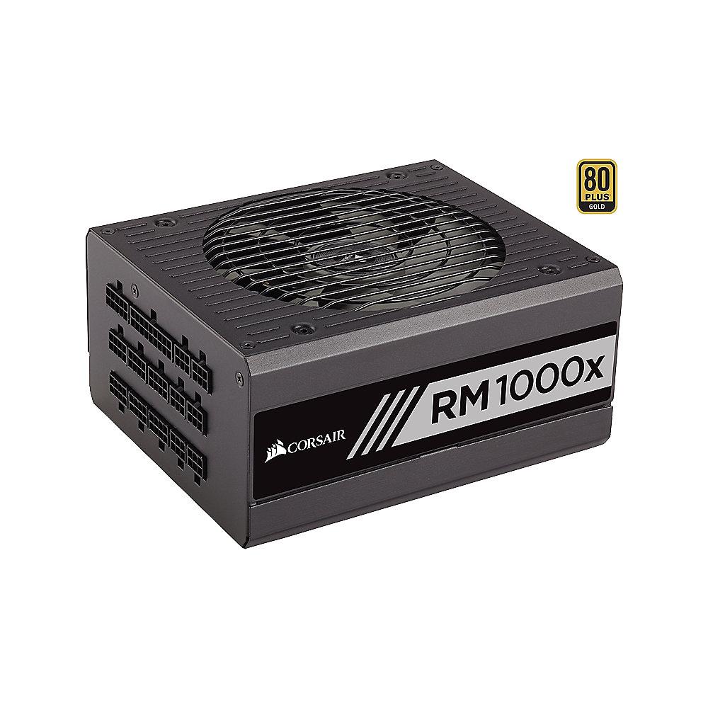 Corsair RMx Series RM1000x 1000 Watt Netzteil 80  Gold (modular) 135 mm Lüfter