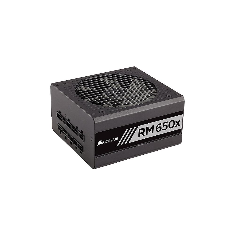 Corsair RMx Series RM650x V2 650 Watt Netzteil 80  Gold (modular) 140 mm Lüfter
