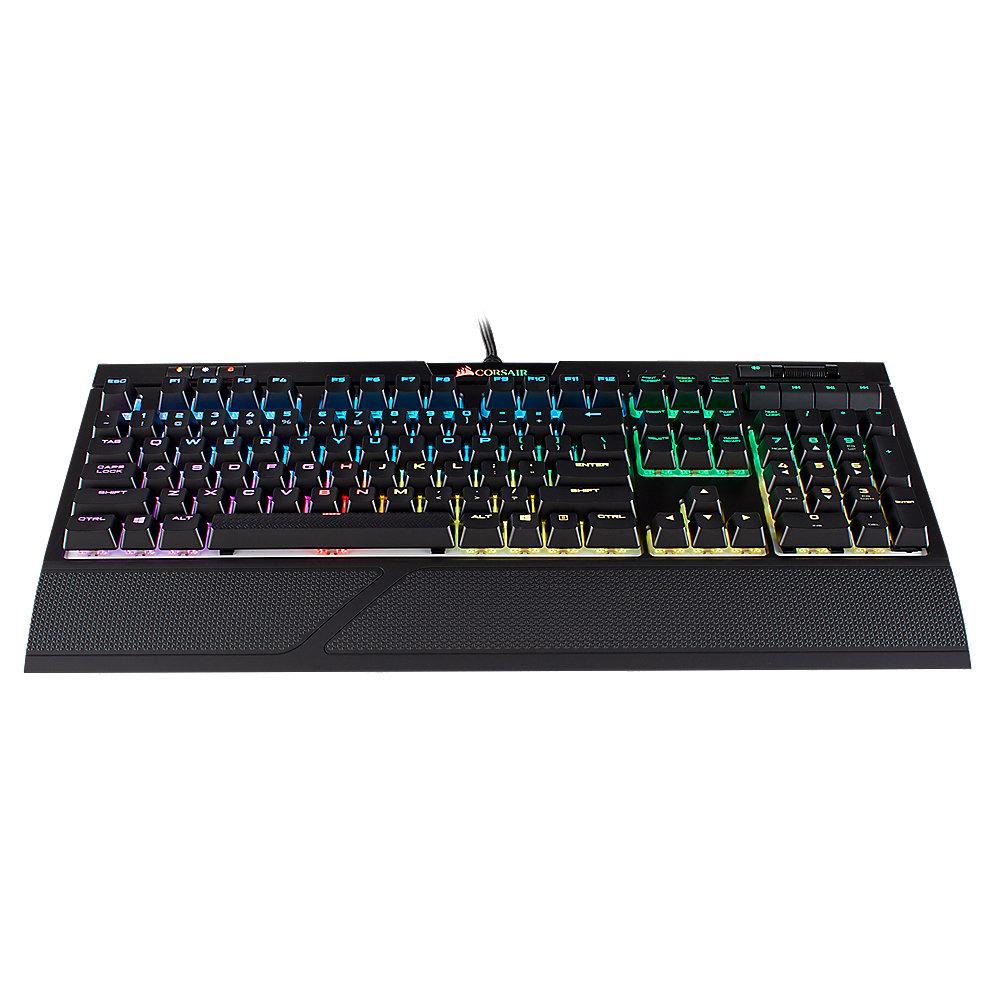 Corsair STRAFE RGB LED MK.2 mechanische Gaming Tastatur Cherry MX Silent schwarz