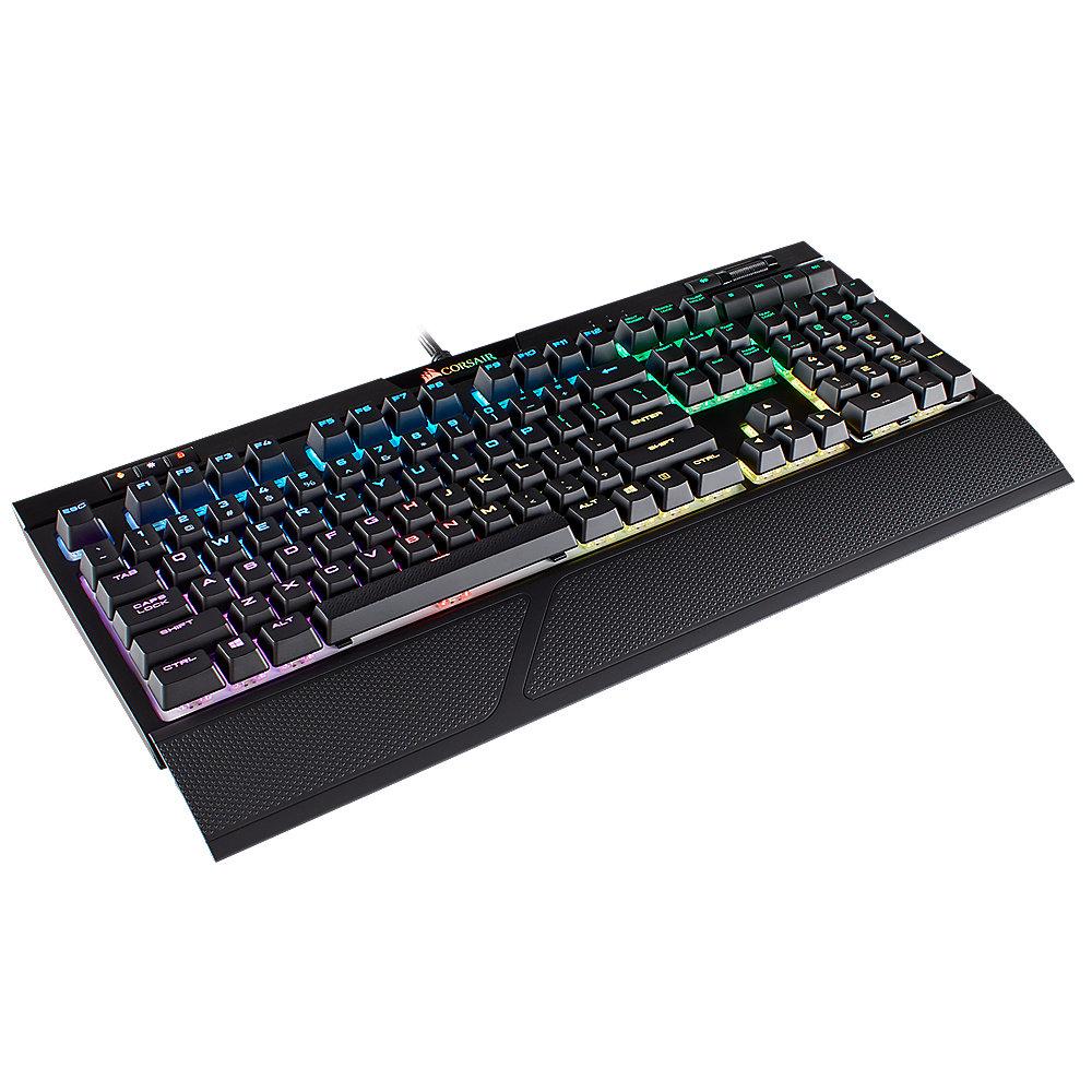 Corsair STRAFE RGB LED MK.2 mechanische Gaming Tastatur Cherry MX Silent schwarz