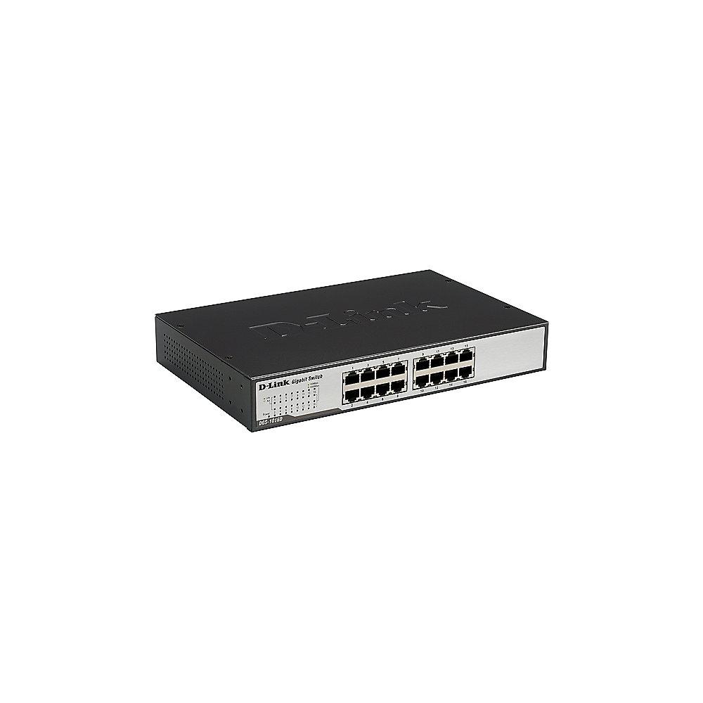 D-Link DGS-1016D 16-Port Gigabit Switch Green Ethernet