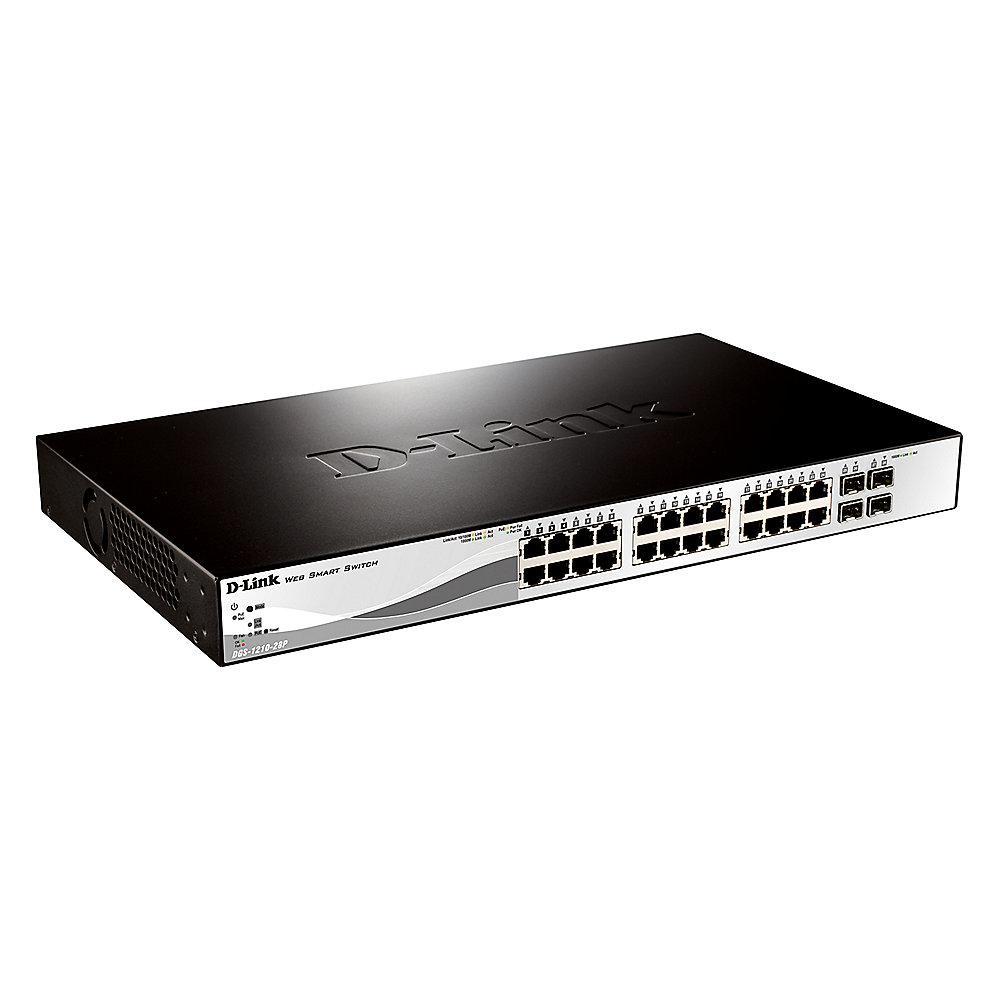 D-Link DGS-1210-28P 24x PoE Gigabit Switch (4x Mini GBIC)