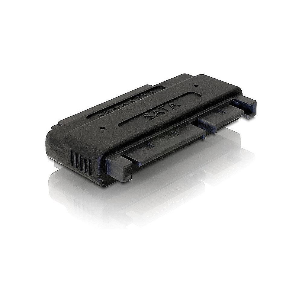 DeLOCK SATA Adapter 22 Pin. St. zu micro SATA Bu. 61675 schwarz