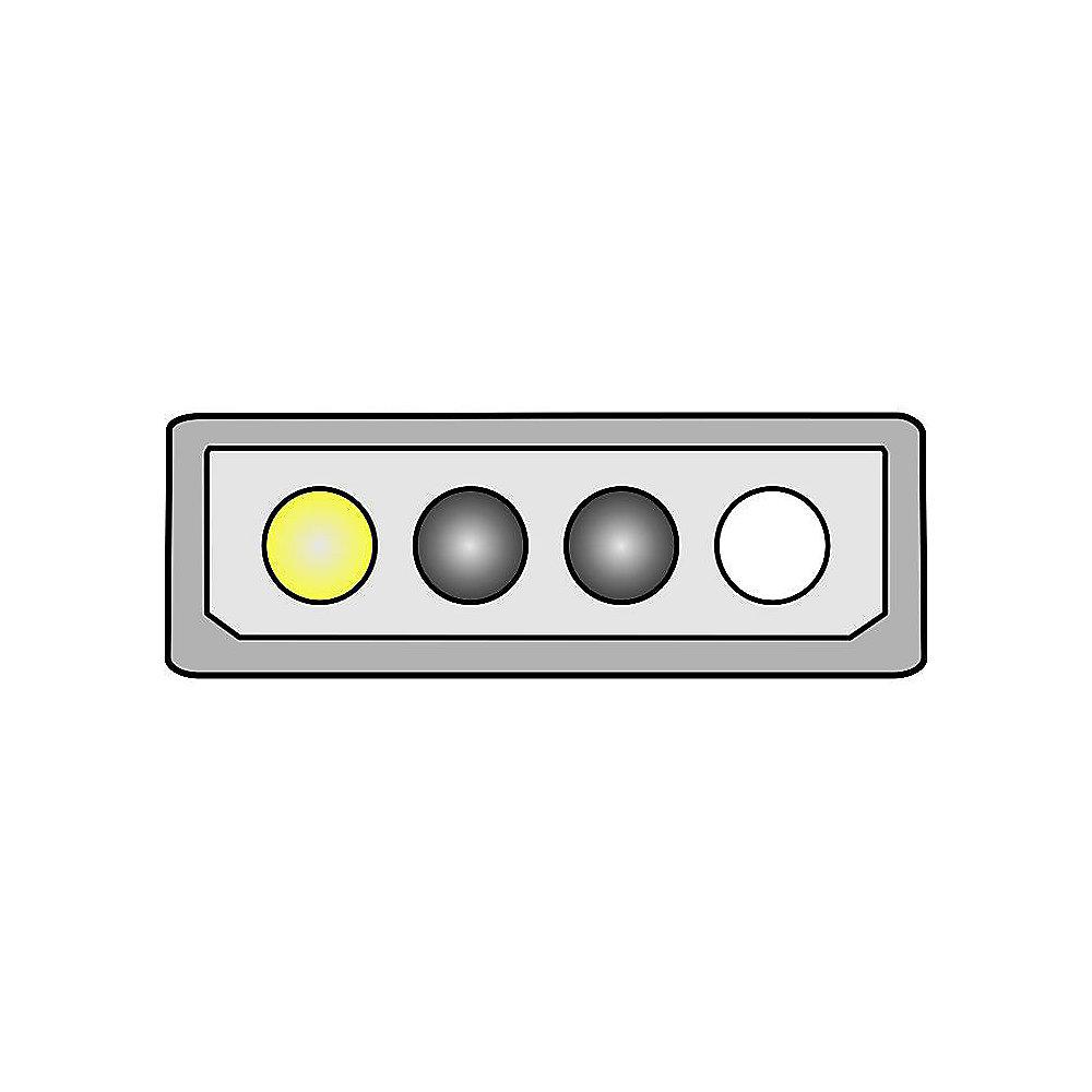 DeLOCK Stromkabel 0,15m 6-pin für PCI Express Karten 82315