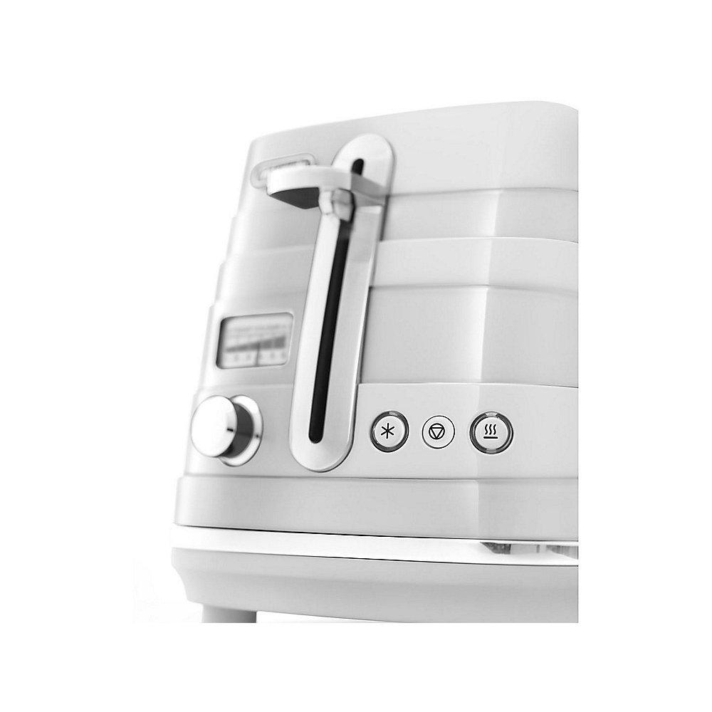 DeLonghi Avvolta CTA 2103.W 2-Schlitz-Toaster weiß