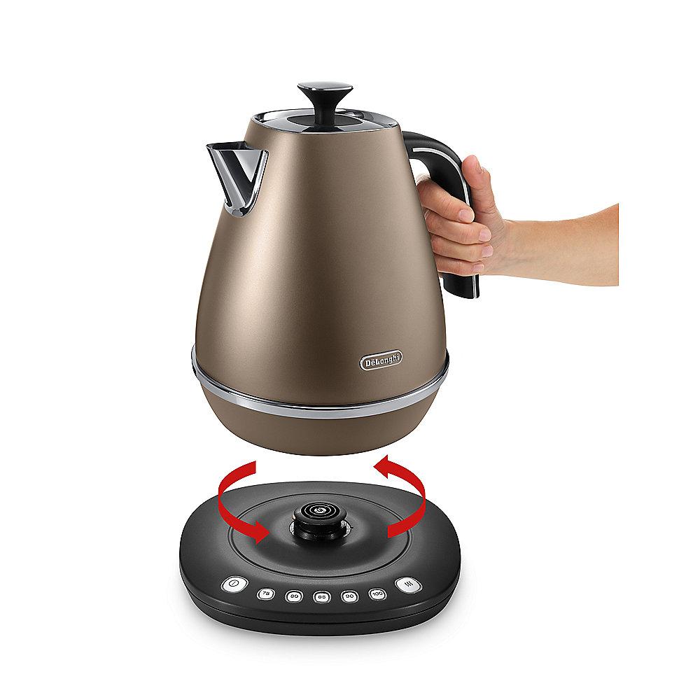 DeLonghi DISTINTA KBI 2011.BZ Wasserkocher Future Bronze