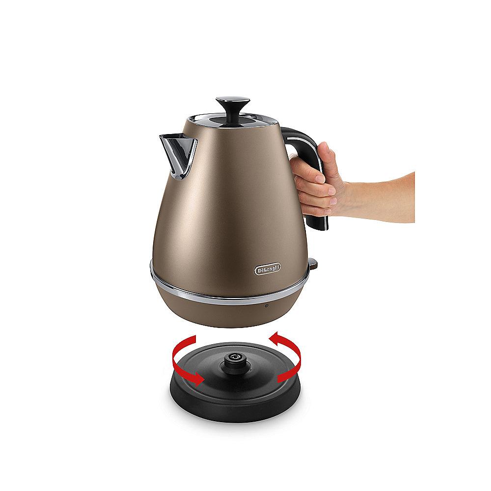 DeLonghi DISTINTA KBI 2011.BZ Wasserkocher Future Bronze