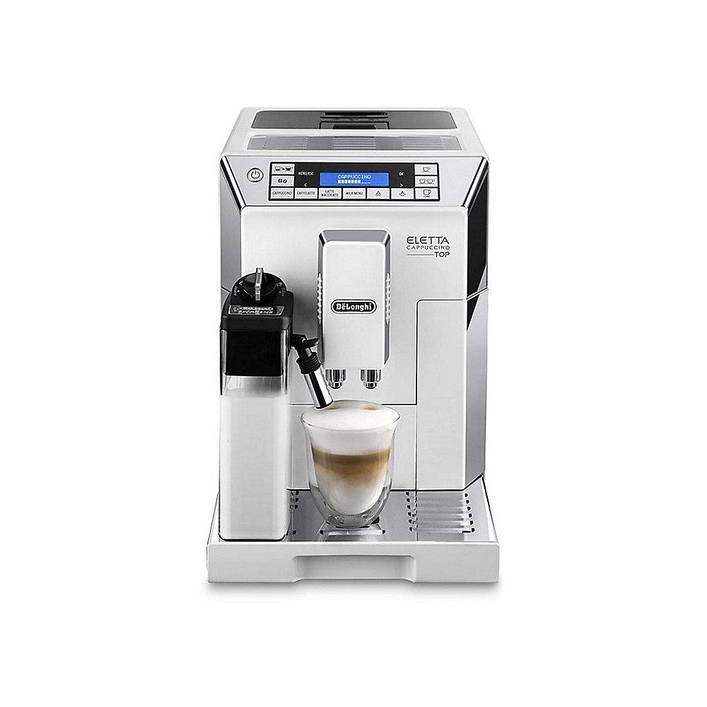 DeLonghi ECAM 45.766.W Eletta Cappuccino Hochglanz-Weiß