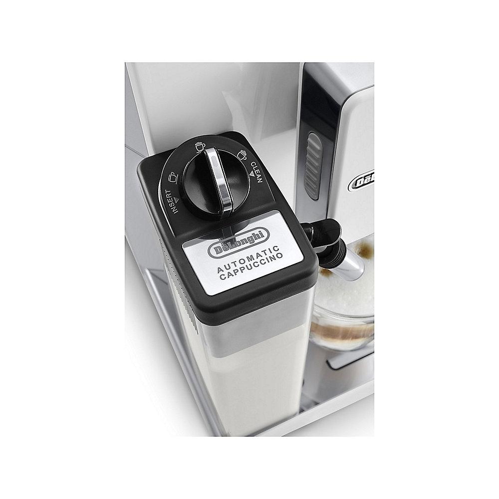 DeLonghi ECAM 45.766.W Eletta Cappuccino Hochglanz-Weiß