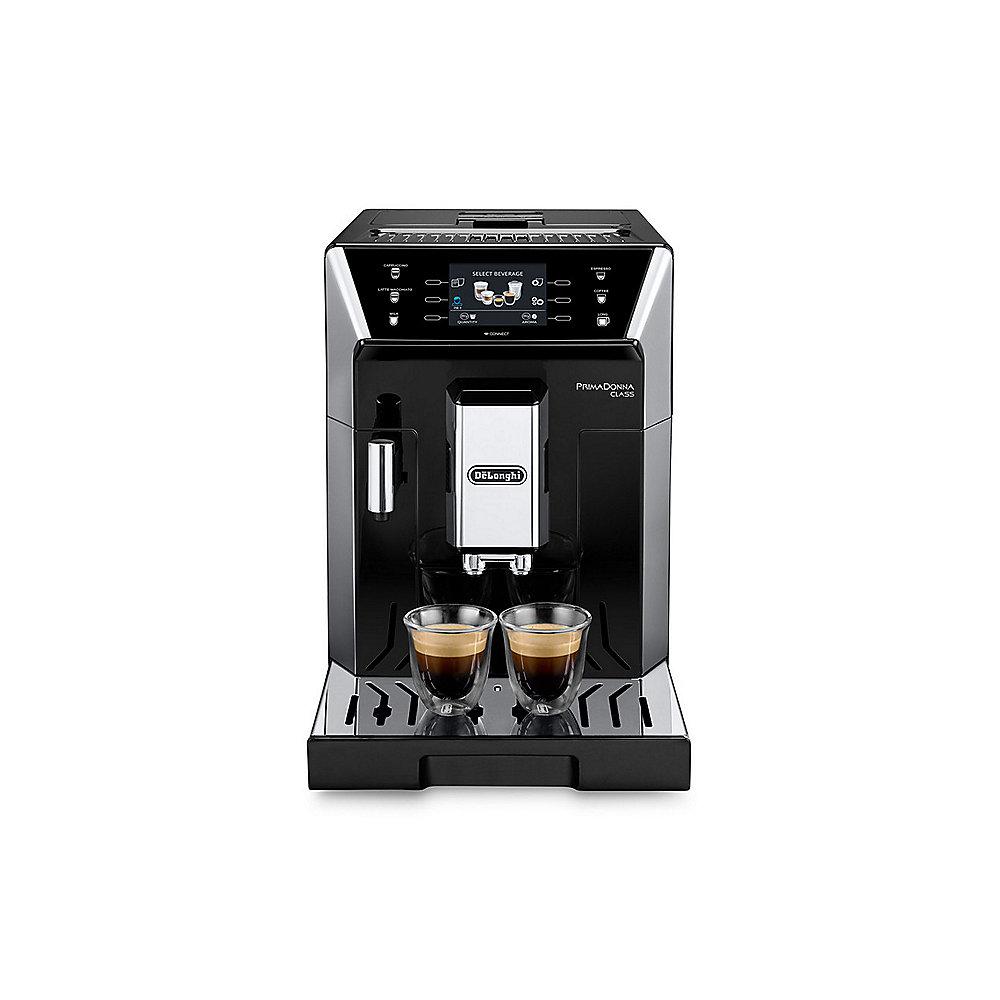 DeLonghi ECAM 556.55.SB  PrimaDonna Class Kaffeevollautomat Silber-Schwarz