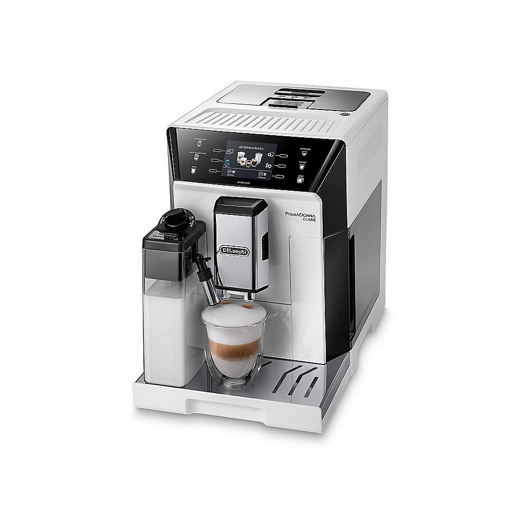 DeLonghi ECAM 556.55.W  PrimaDonna Class Kaffeevollautomat Weiß