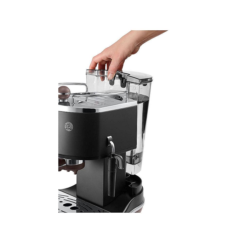 DeLonghi ECOV 311.BK Icona Vintage Espressomaschine Schwarz