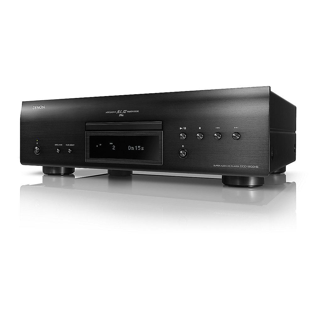 Denon DCD-1600NE SACD/CD-Player, schwarz